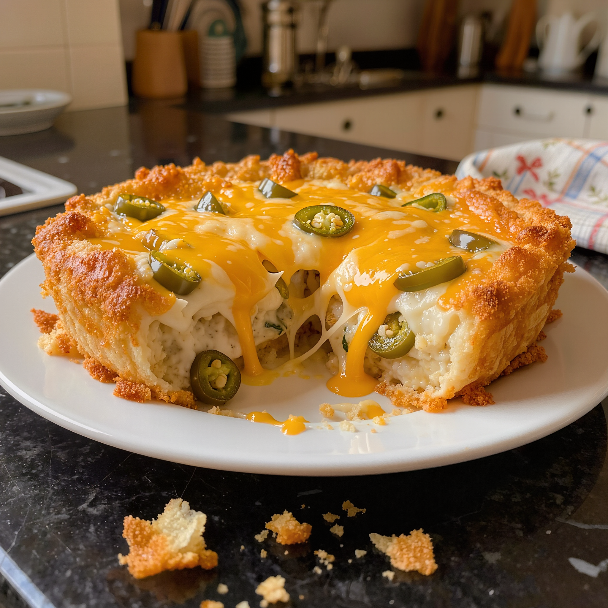 Creamy Baked Jalapeno Popper Dip