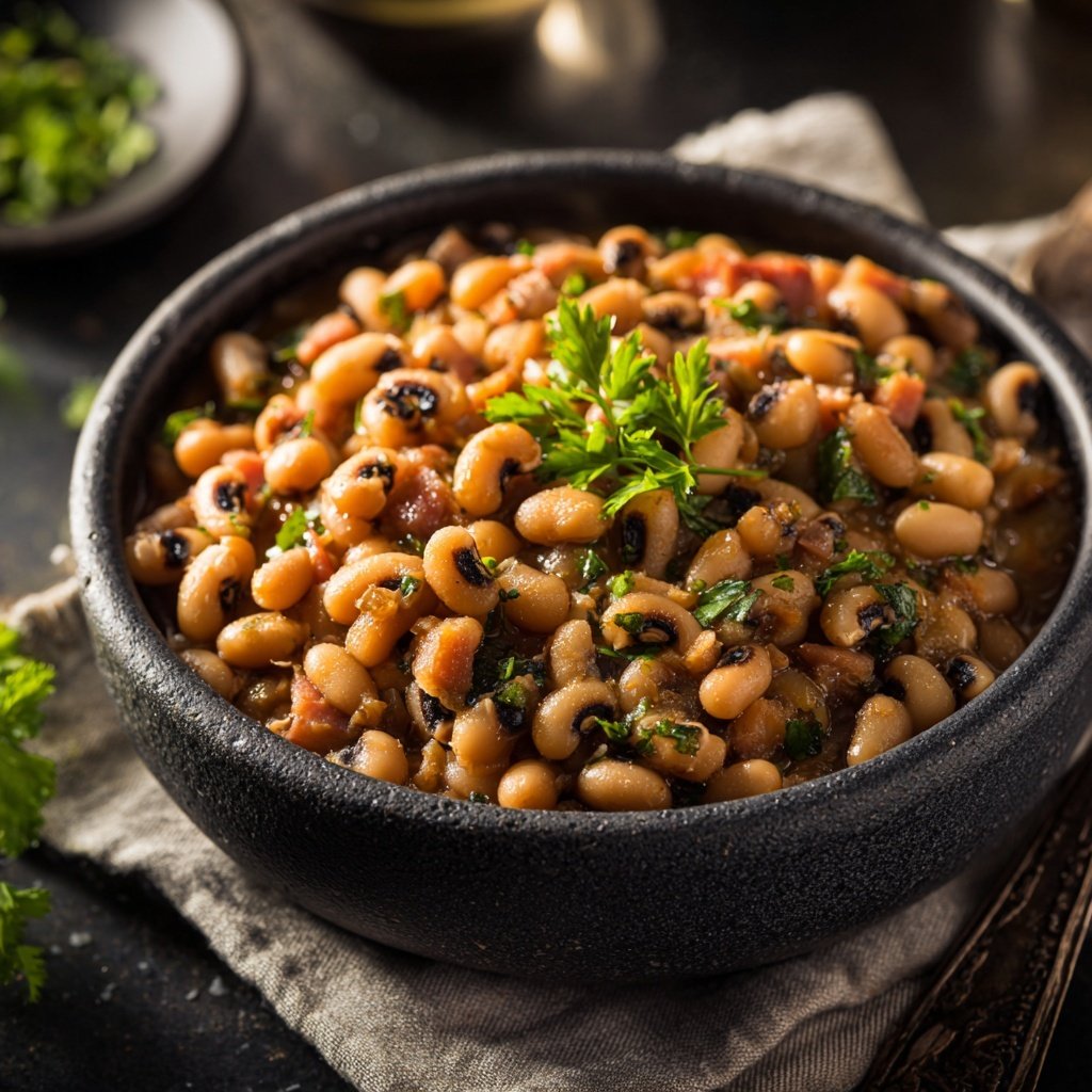 Southern Style Black Eyed Peas