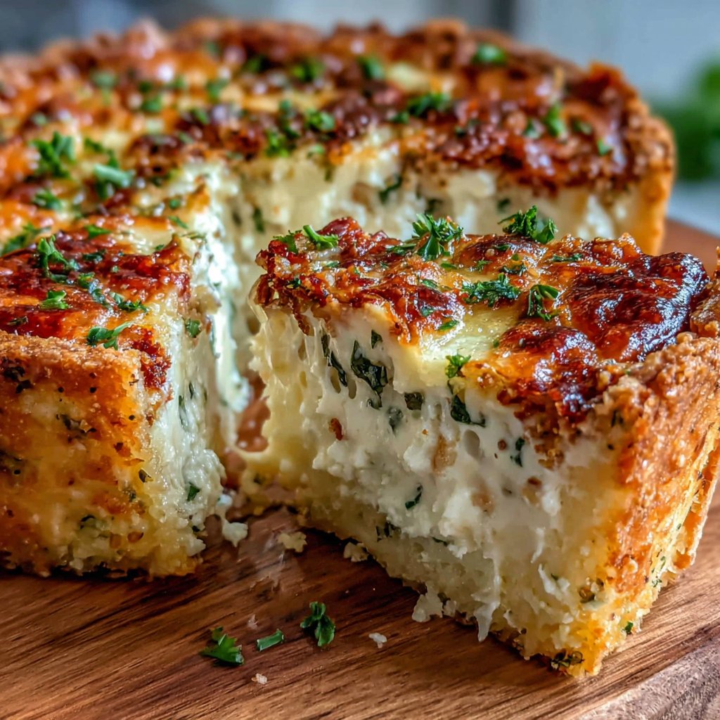 Savory Herb Crusted Quiche