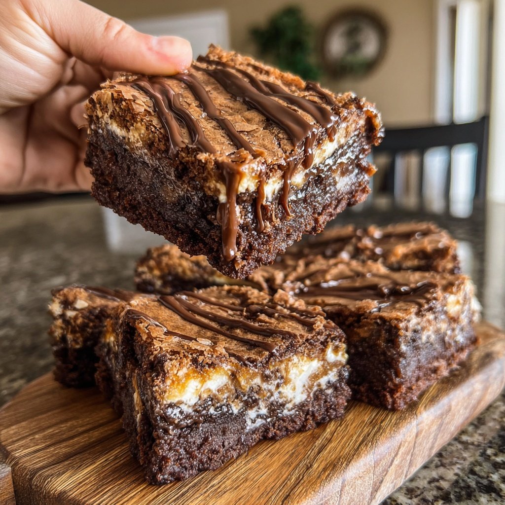 Silky Cottage Cheese Brownies