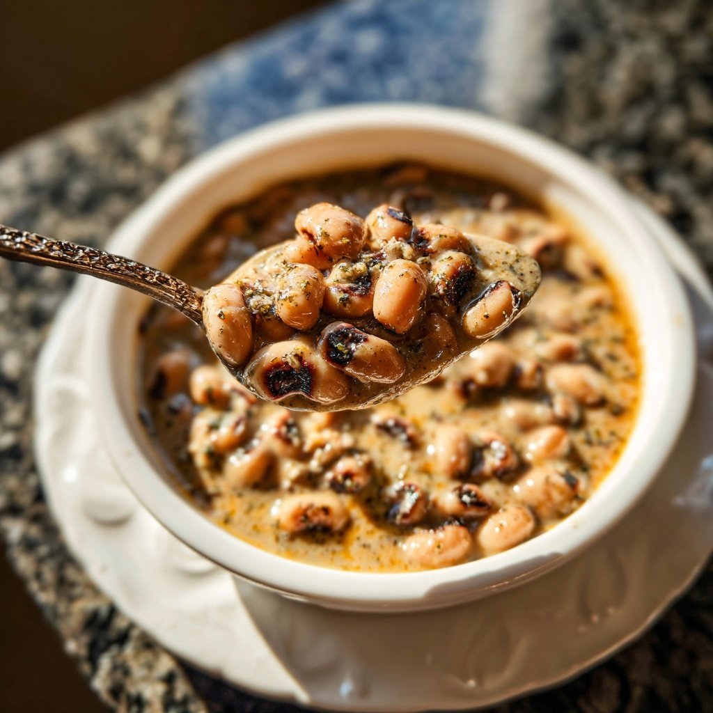 Creamy Southern Black Eyed Peas