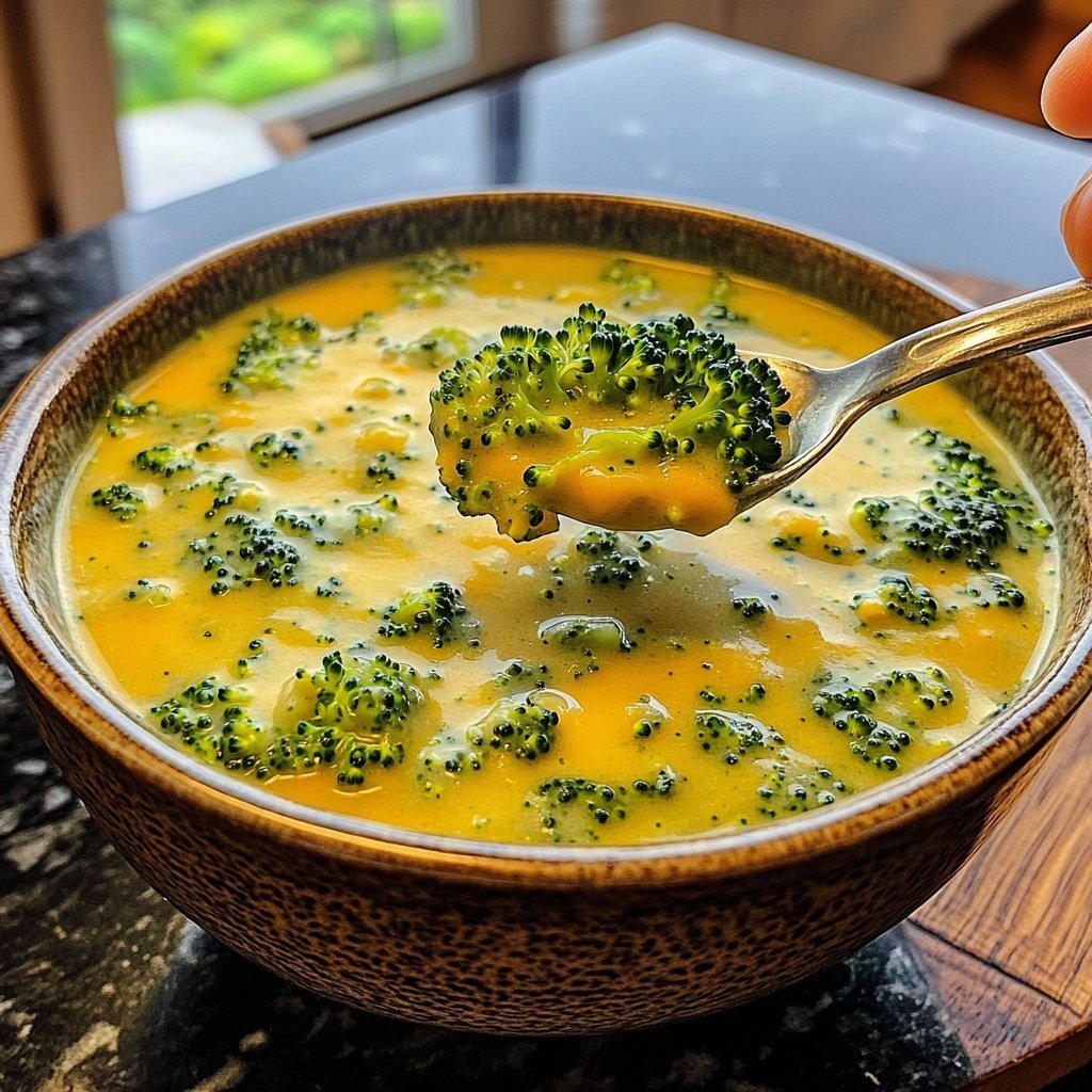Comfort Broccoli Cheddar Soup​