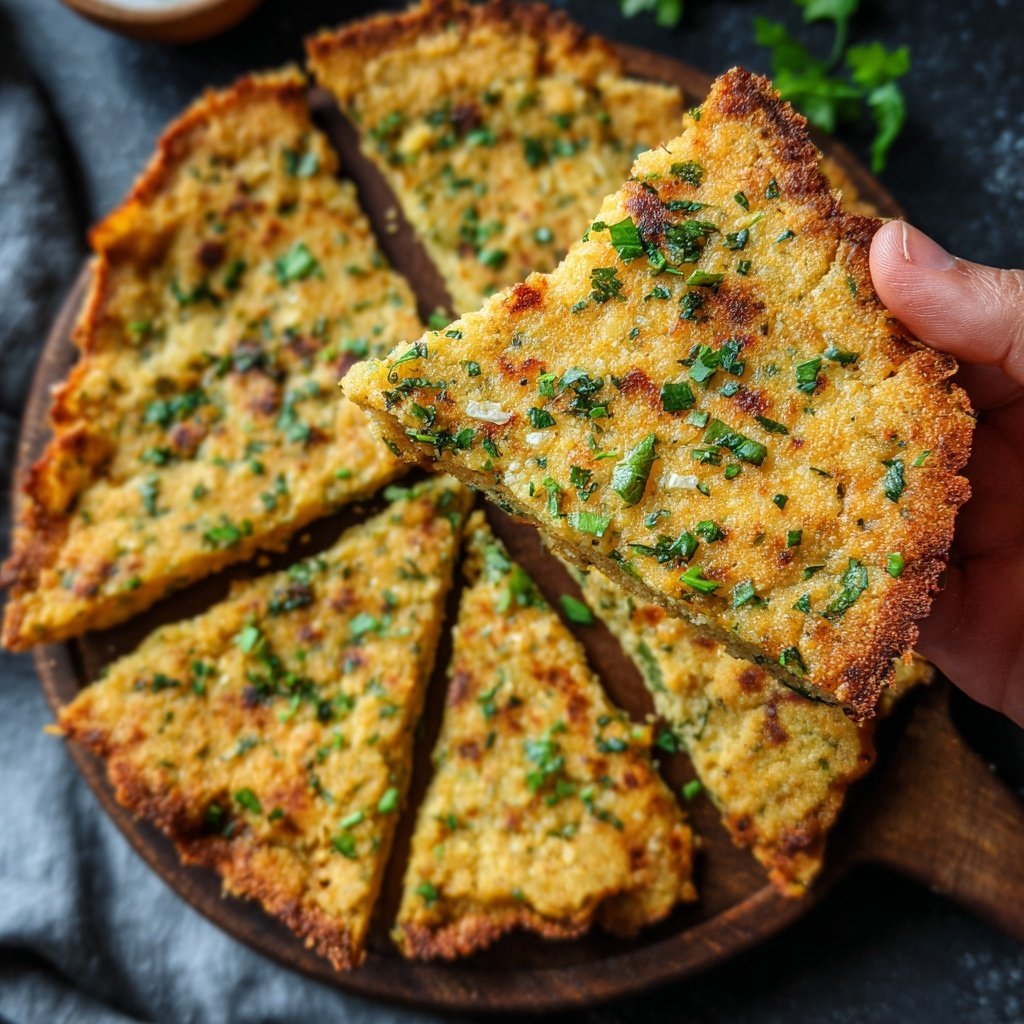 Socca Chickpea Flatbread