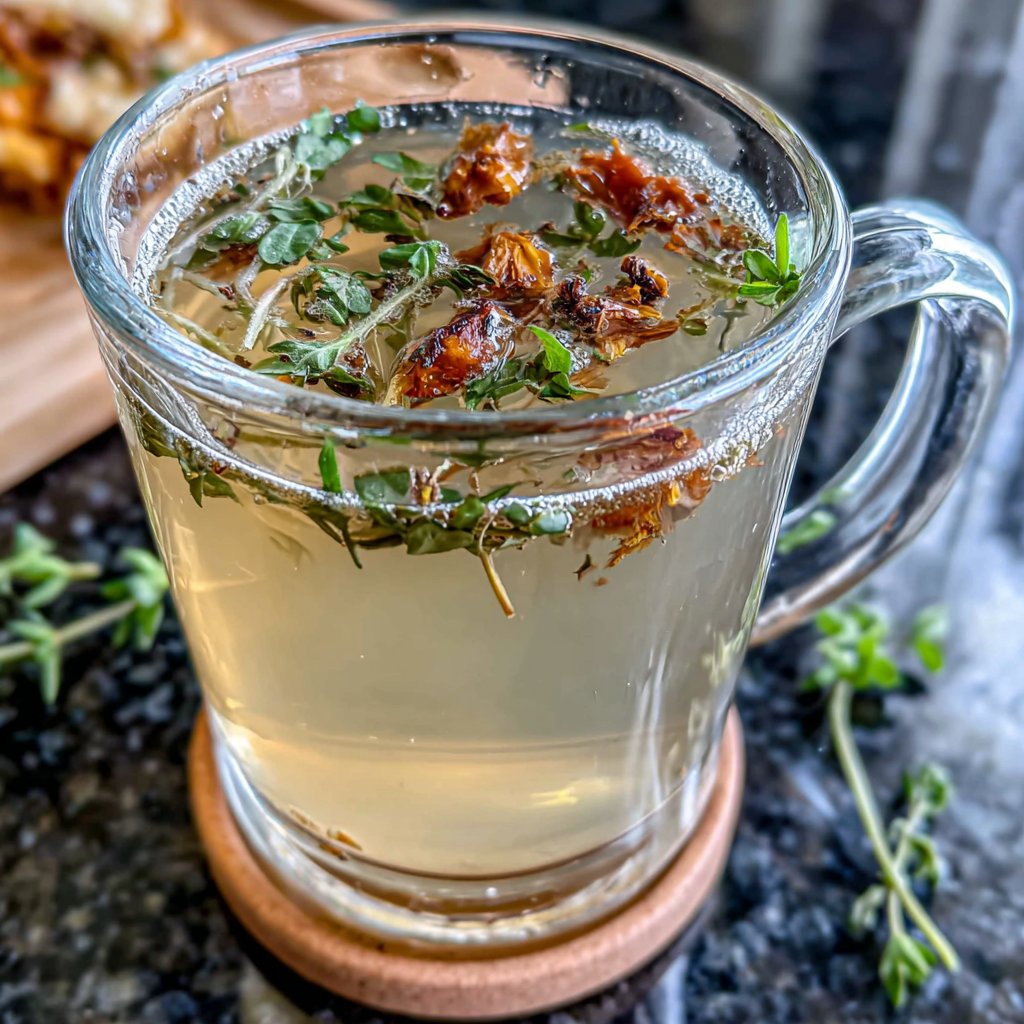 Dandelion Tea with Honey
