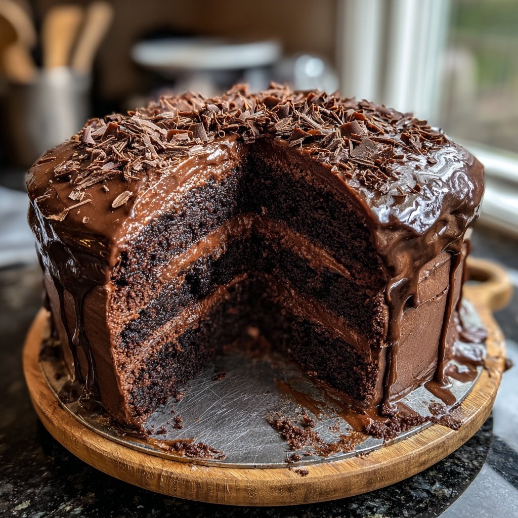 Decadent Chocolate Layer Cake