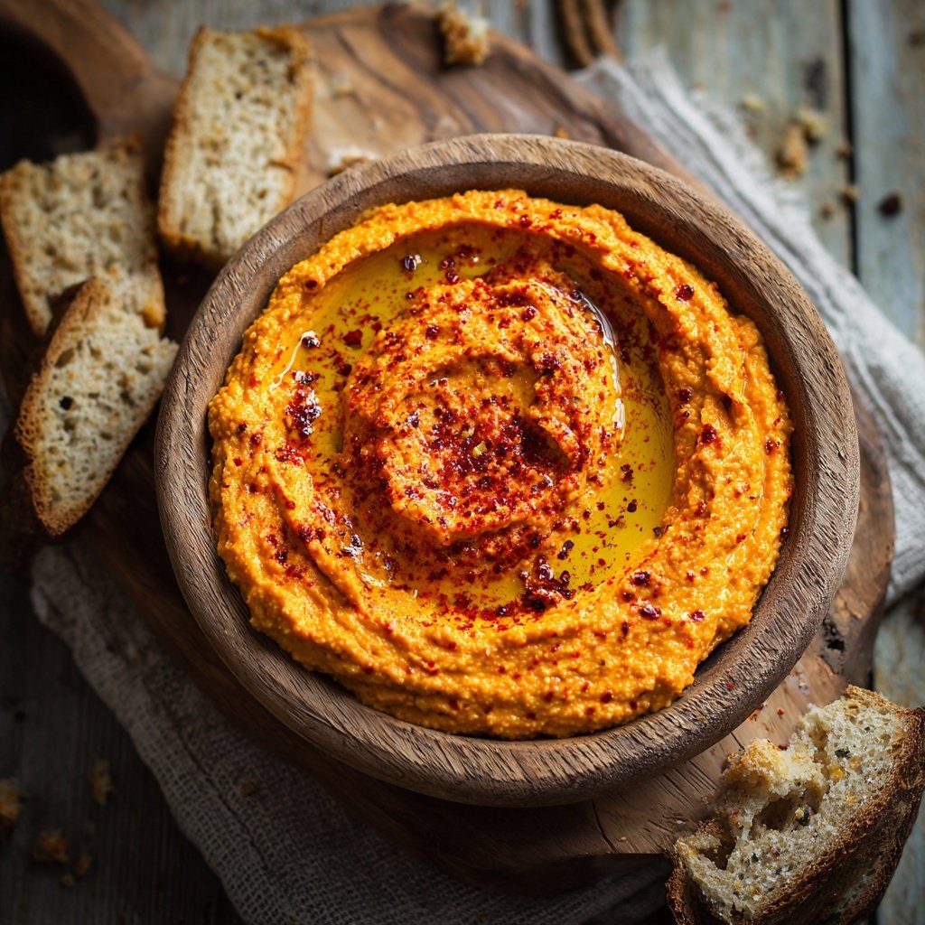 Roasted Red Pepper Hummus