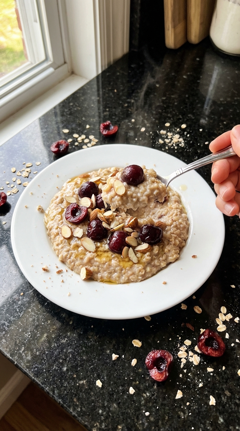 Cherry Almond Delight Oats