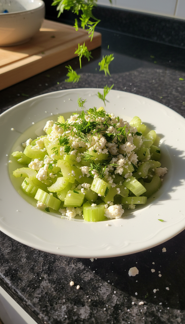 Celery Salad with Feta