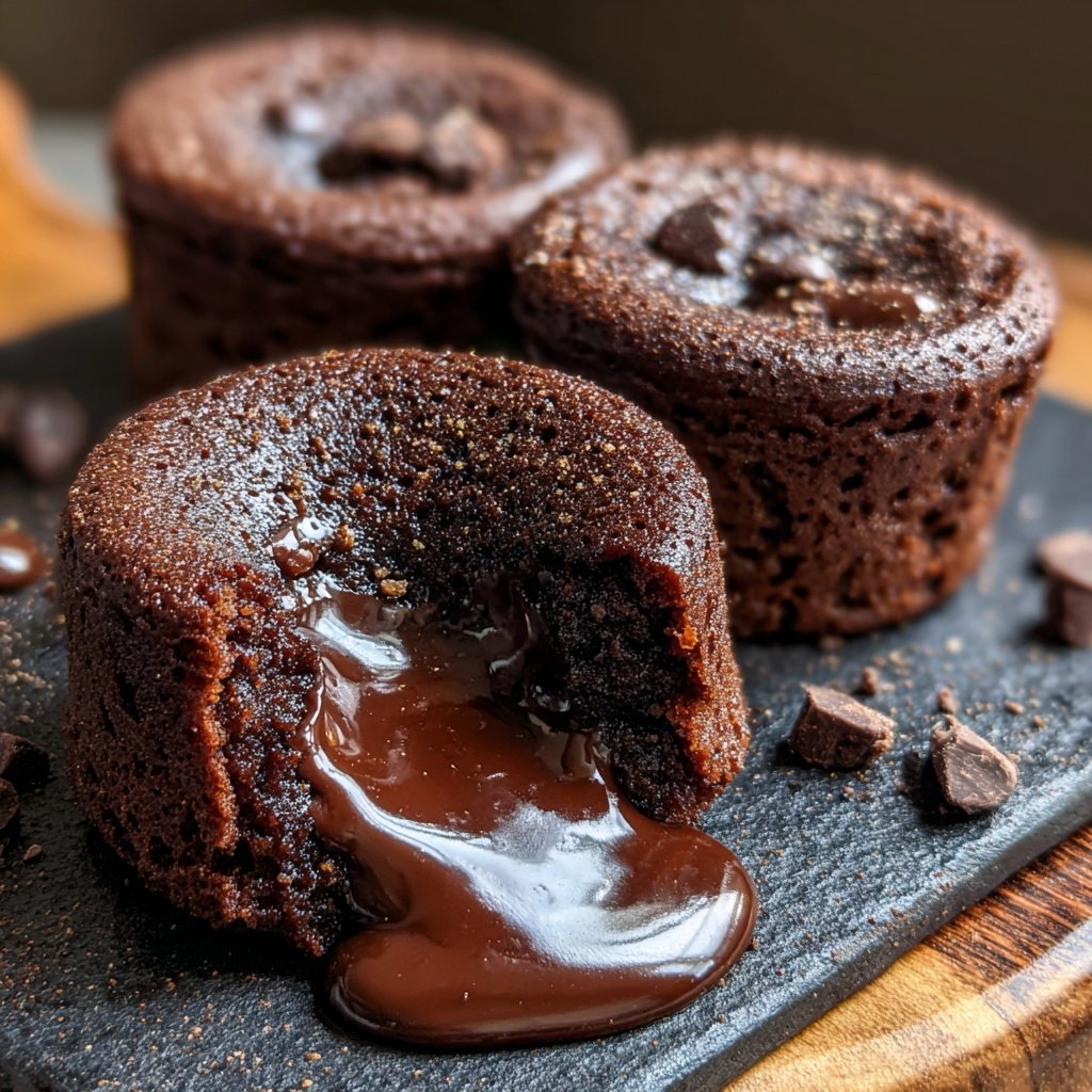 Tempting Chocolate Lava Cakes