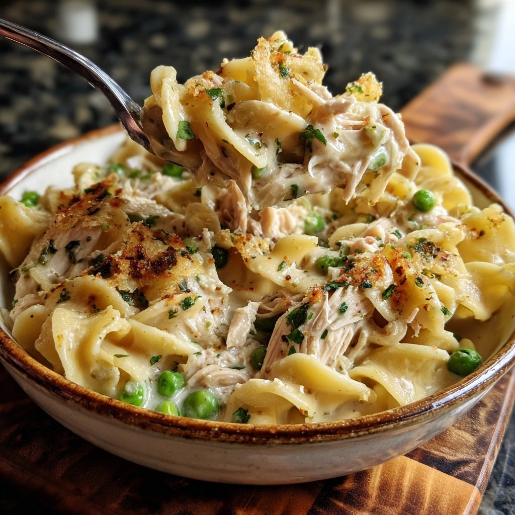 Slow Cooker Chicken and Noodles