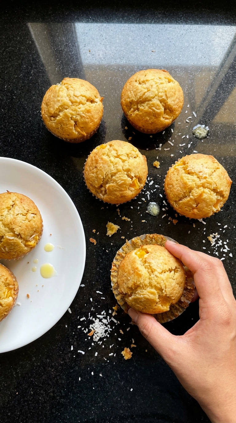 Mango Coconut Muffins Delight