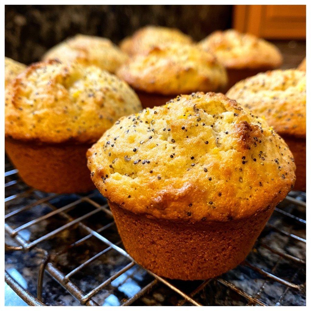 Lemon Poppy Seed Muffins
