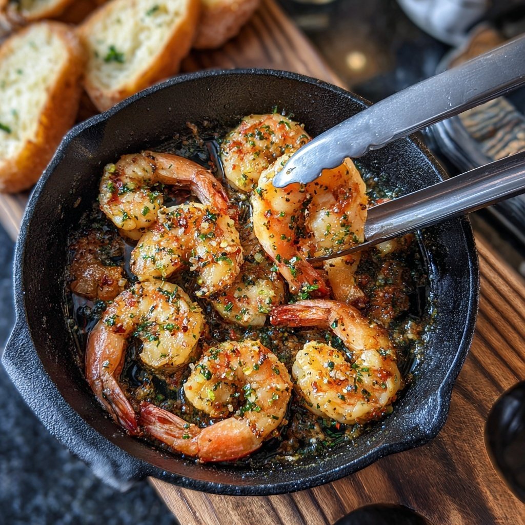 Herb-Infused Garlic Shrimp