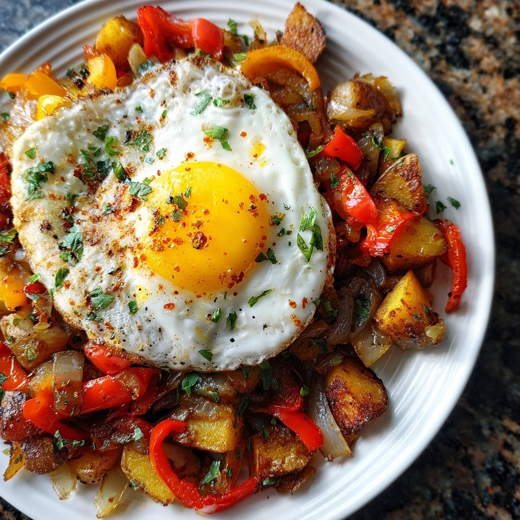 One-Pan Breakfast Skillet with Crispy Potatoes