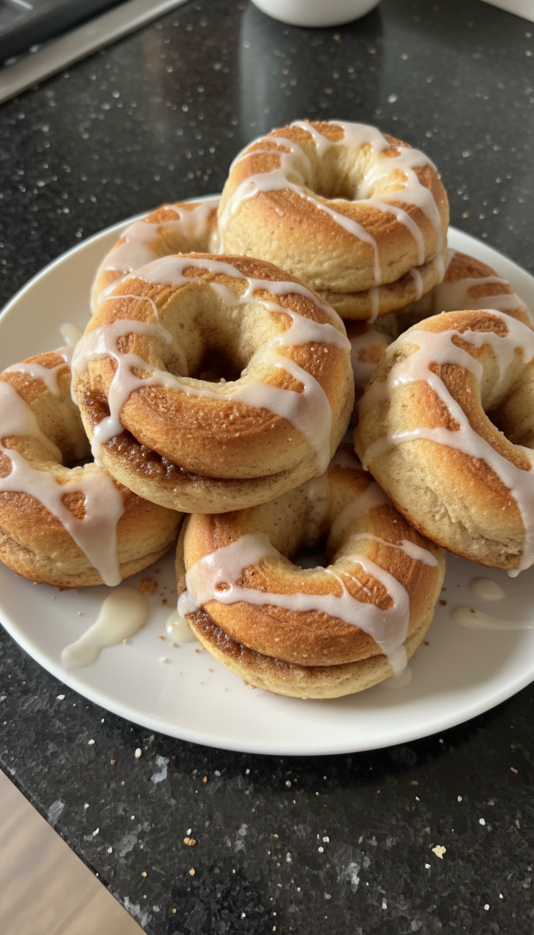 Cinnamon Roll Cottage Bagels