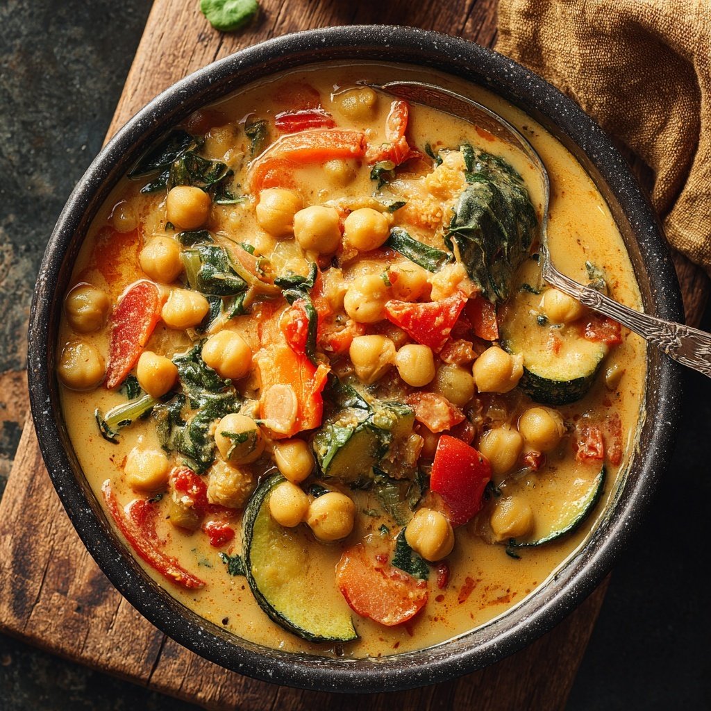 Easy Vegan Chickpea Stew