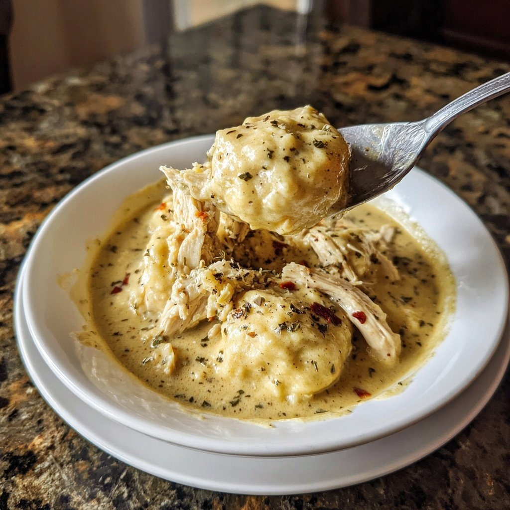 Chicken and Dumplings Creamy Comfort
