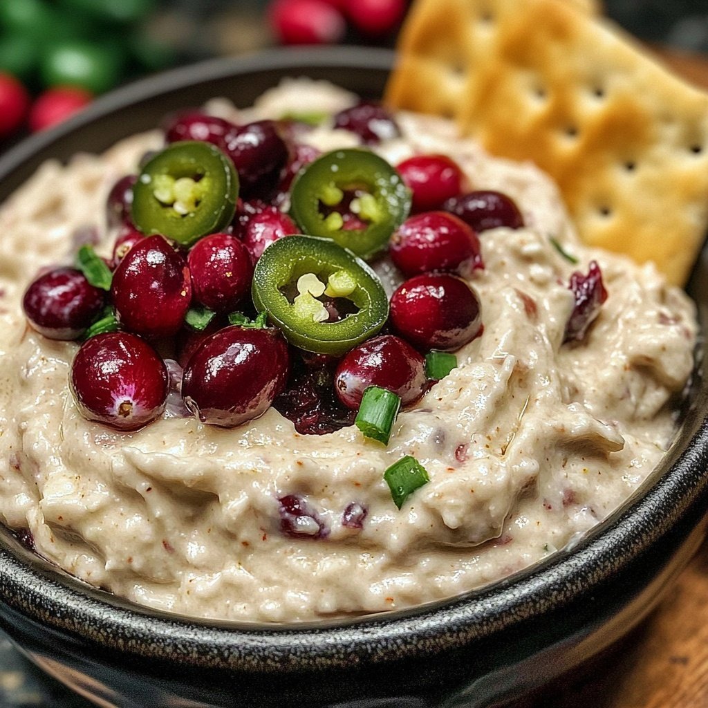 Quick Cranberry Jalapeno Dip